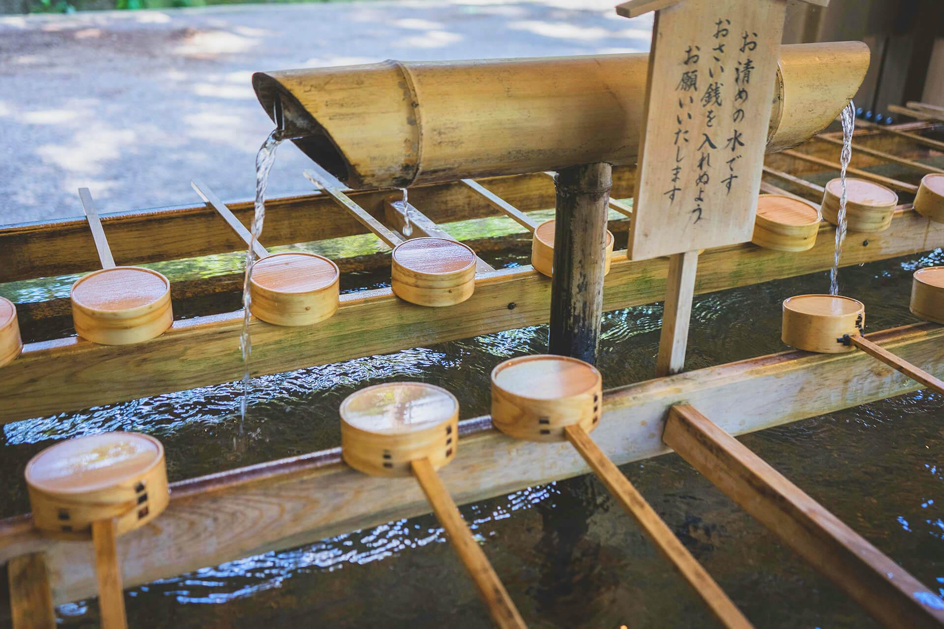 日本神社的手水舍